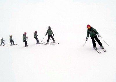 Cursos de esquí para niños en Madrid